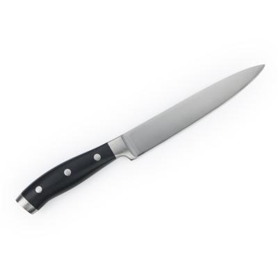 China High standard 7inch stainless steel stocked durable sliding knife with POM handle and casting bolster for sale