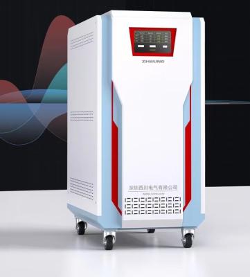 China Industrial ZHZBW-80KVA AC 380V 3 Phase LCD Voltage Regulator Intelligent Automatic Non-contact Stabilizer 3 Phase Stabilizer for sale