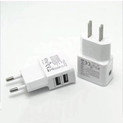 China Mobile Phones Provide 2a Charging Dual Usb Signals Wholesale Mini Portable Charger Adapter For Samsung for sale