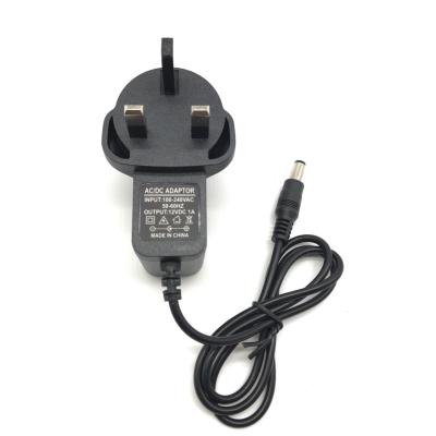 China Mobile Phone Tablet MP3 GPS UK 3 Pin Plug Power Adapter 12v 1a AC DC Power Supply for sale