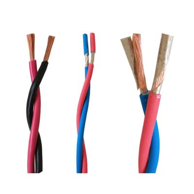 China Household / Construction Flame Retardant High Quality Twin 2 Core Twisted Flexible Wire 2 x 1.5 sqmm for sale