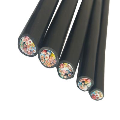 China Flexible Construction RVV Household / PVC Multi Core Copper Power Cable for sale