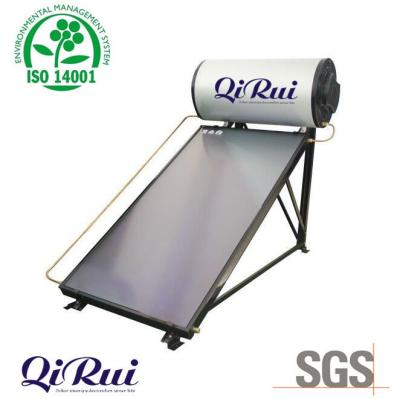 China PFP-150 Pressurized 100 150 200 250 300 Liter Flat Glass Panel Solar Water Heater System for sale