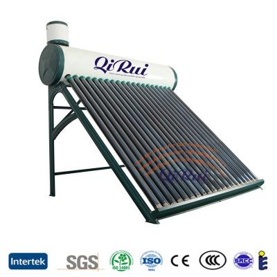 China 50L 120L 180L Three Target Vacuum Tube Solar Hot Water Heating Heater System for Home for sale