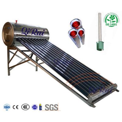 China Tubo De Vacio Termas Solares Acero Inoxidable Del Calentador De Agua Solar en venta