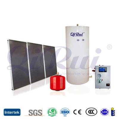 Chine Système de collecteur de chauffe-eau solaire 100L 150L 200L 250L 300L 400L 500L avec structure à vendre