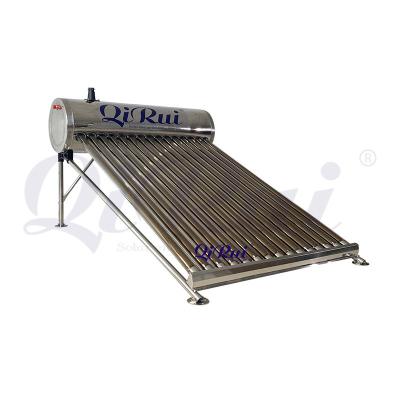 China Customization 50L-500L Stainless Steel Solar System Evacuated Tube Solar Hot Water Heater for sale