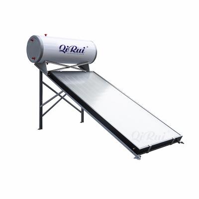 China 300L PFP-300 Flat Plate Solar Powered Water Heater System with Polyurethane Insulation for sale