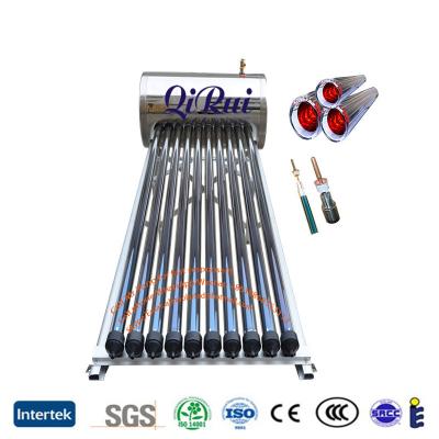 China Customized Request Portable Solar Water Heater 100L 150L 200L 300L Pressurized Vacuum Tube for sale