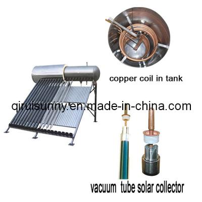 China 150L-360L Glass Vacuum Tube Solar Water Heater for Bathroom High Pressure Heat Pipe Design for sale