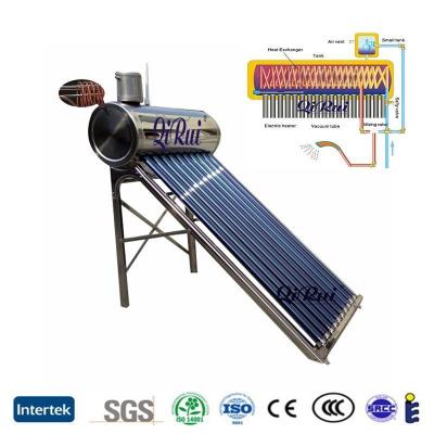 China 240L Best Home Integrated Solar Water System with Glass Vacuum Tube Collector Components for sale