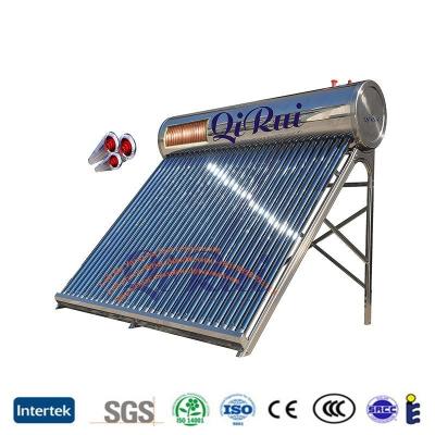 China 150L 200L 240L 250L 300L Rooftop Gyser Solar térmico para personalização em aço colorido à venda