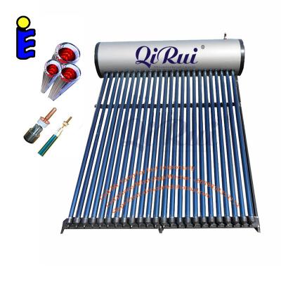 China 1500W Electric Water Heater Roof Mounted Heat Pipe Termo Solar 100L 150L 200L 250L 300L for sale