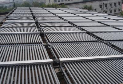 China 5000 liter zonne-waterverwarming Project Glas vacuümbuis verzamelaar Aanpassing opties Te koop