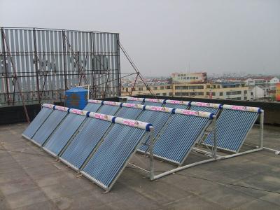 China Solarthermische niet-onderdrukte éénvleugel collector voor het verwarmen van warm water voor de markt Te koop