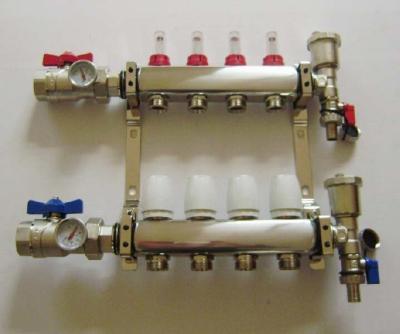 China Aanpassing Waterbron Radiant Heating Manifold voor aangepaste aanvraag Te koop