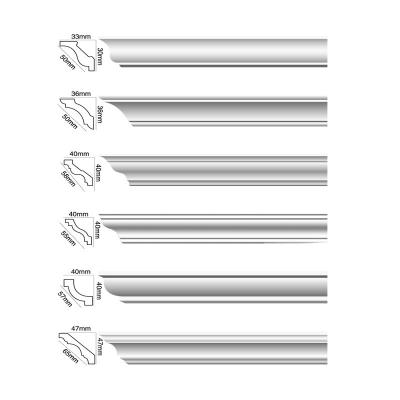 China Polyurethane Cornice Moulding for Home Decoration in Traditional European Style for sale