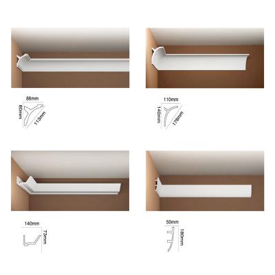 China High Density Polyurethane Light Cove Molding Modern or Traditional Sophistication for sale