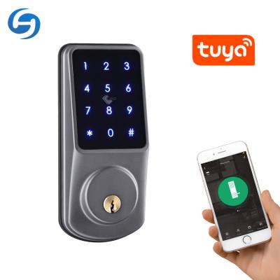 China Huiyou A220 factory price apartment/office/home security dead bolt electric keyless password home smart door lock for sale