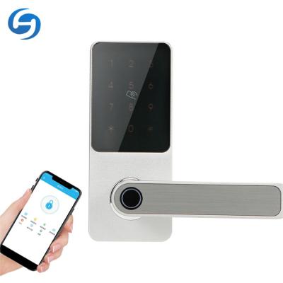 China Hot Sales Huiyou 938 Office/Home TTlock Wifi APP Card Control Apartment/Door Fingerprint Electric Smart Lock for sale