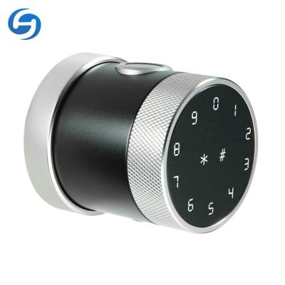 China Apartment/Home/Hotel/Office Door Handle Anti-Slip Keyless Entry Button Interior Door Numeric Keypad Fingerprint Fingerprint Lock Huiyou S2 for sale