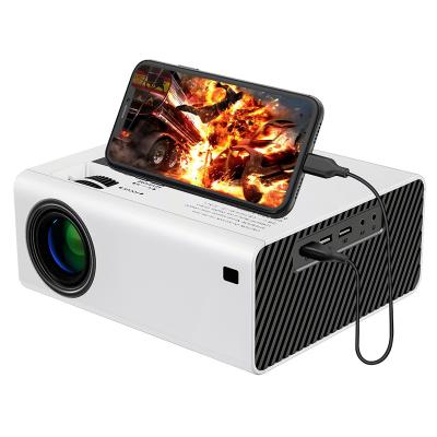 China Low Price Y6 LED Mini Portable Projector 4k 1080P HD WIFI Short Throw Home Theater LCD Movie Projector Mobile Phone Android for sale