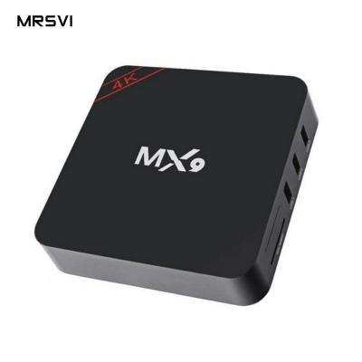 China MX9 TV BOX 4K Quad Core 2GB RAM 16GB ROM Android HD 2.4GHz WiFi Media Player Set Top Box MX9 for sale