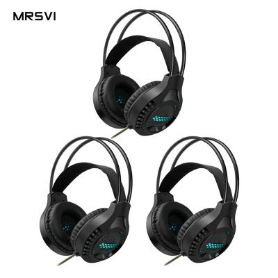 China Perfect Sound AK3 3.5MM/USB Gamer Headphones 4D Stereo Surround Wired Headphones With Microphone Colorful Light for sale