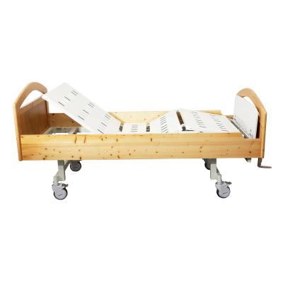 China Adjustable Hospital Bed Hospital Furniture 3 Function Home Care Bed For Elder for sale