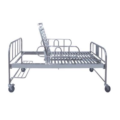 China 1 Function Semi-Fowler Cheap Price One Function 1 Crank Manual Hospital Bed Hospital Bed Price for sale