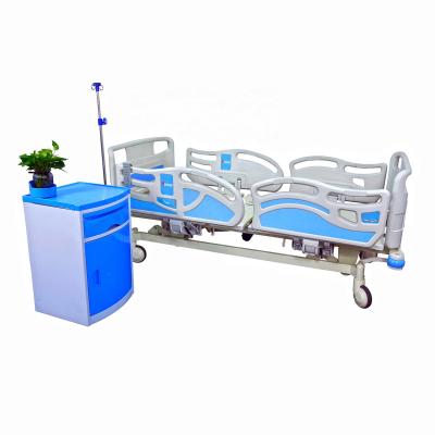 China Electric Hospital Bed ICU Room Room 5 Function Hospital Bed Electric Medical Bed For Patient for sale