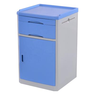 China Small And Large Size Bedside Cabinet High Quality ABS Plastic Hospital Lockers Easy Cleaning for sale