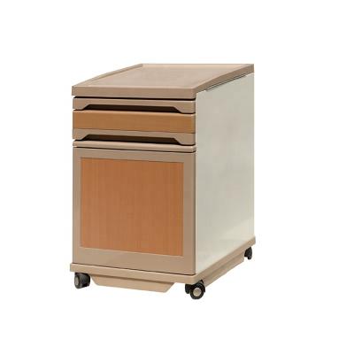 China Cheap Dining Table 1PC ABS Medical Appliances Bedside Cabinet Hospital Table for sale