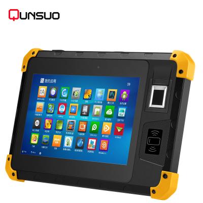 China Waterproof For Android Professional Rugged Tablet 8 Inch Screen Industrial Tablet With Rfid Reader NFC for sale