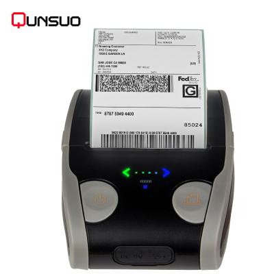 China Black And White Cheap Mini Label Sticker Thermal Printer With USB Support Android IOS for sale