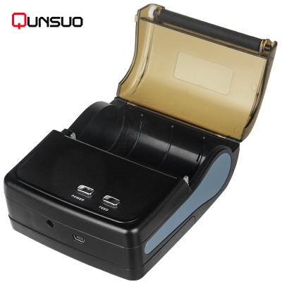 China Black And White 8001 Android Barcode Printing Device Hand Thermal Printer for sale