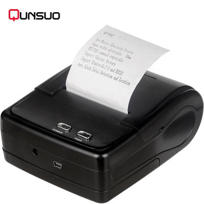 China Qunsuo 58mm Black And White Blue Tooth Dot Printer 2021 Portable ESC 5.5mm/s Position Control for sale