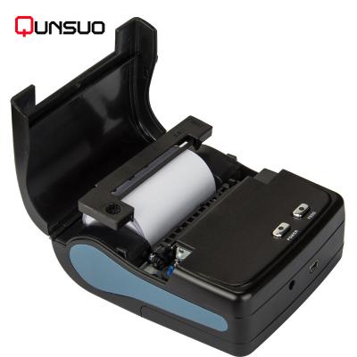 China 58mm black and white blue tooth mobile dot printer for receipt paper printing with quality head pin for sale