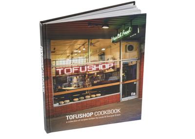 China Hard Cover Custom Cookbook Printing, Food Book Printing, Coffee Book Printing for sale