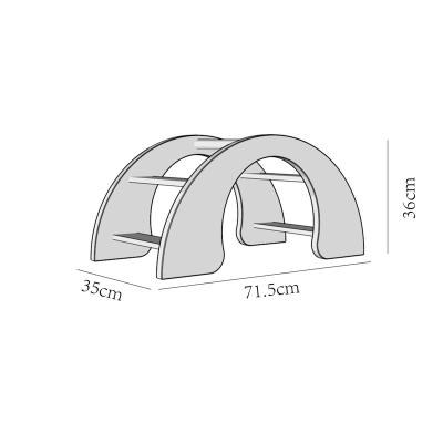 중국 New Design Baby Activity Wooden Play Gym Wooden Playground Toy Blinds Montessori Climbing Frame Educational Arch 판매용