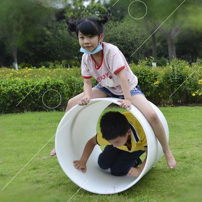 China Toys Wooden Materials Montessori Kids Equipment Educational Playground for Tunnel Circle Preschool Rolling Balance Beam for Children for sale