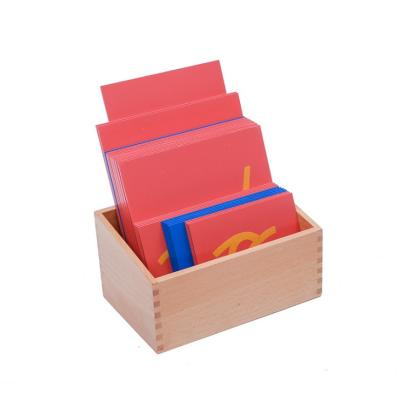 Chine Teaching Learning Toy Sandpaper Letters Toys Lower Language Case Education High Quality Cheap Price Montessori Matching Toys Puzzle Game Materials à vendre