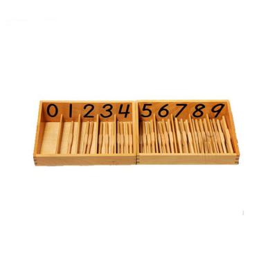 Chine Teaching Learning Montessori Material Numbered Spindle Toy Box with 45 Axes Instrument Teaching Aids Kids Educational Math Toys à vendre