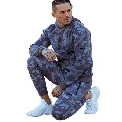 China Wholesale Custom Breathable Cotton Zipper Pocket Casual Slim Fitness Camouflage Fit Trouser Pants Men for sale