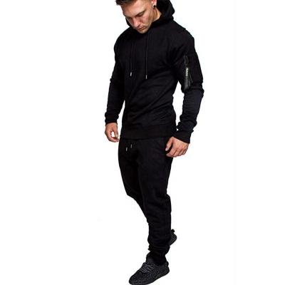 China Breathable 2 Piece Hoodie Tracksuit Sets Casual Comfortable Camouflage Jogging Suits For Men for sale