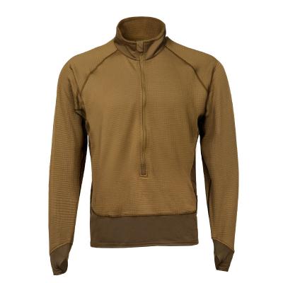 China Breathable High Quality Tactical Military Fleece Collar Fleece Pullover Men's Lightweight Fleece Clothes for sale