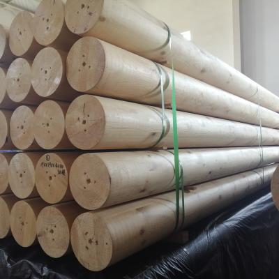 China Modern Column Wood Post For Building Pine for sale