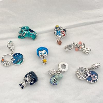 China Cute Pan Disney Pixar Charm S925 Sterling Silver Pixar Buzz Charm pendant for bracelets for sale