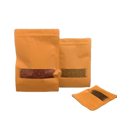 China Recyclable Custom Printing Craft Packaging Carry Recycled Brown Kraft Paper Bags for sale