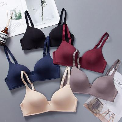 China New Design QUICK DRY Wireless Bra Thin Cup Push Up Bralette T-shirt Women Seamless Sexy Bra for sale